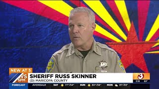 New Maricopa County sheriff speaks about changing parties