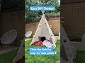 the easiest diy teepee