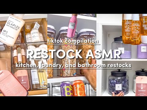 Restock Asmr Tik Tok Compilation Youtube