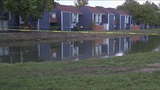 Child dead after rescue from apartment complex pond