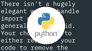 Python type hinting without cyclic imports