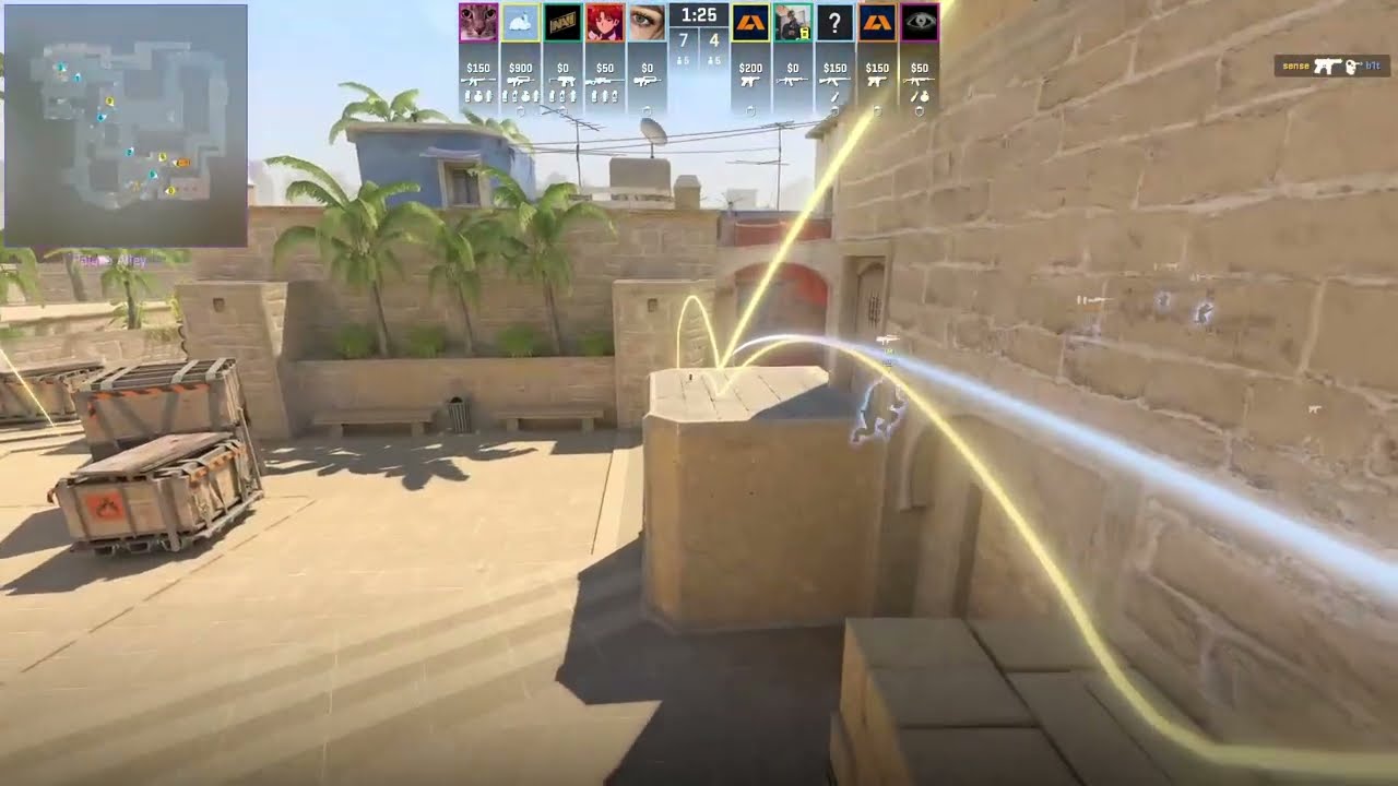 The RIGHT Way To Smoke Stairs On Mirage In CS2 - YouTube