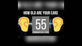 تست جالب سن گوش🧐🤓Real age test of the ear🦻اگه میخوای بدونی سن واقعی گوشت چقدره این تست رو انجام بده