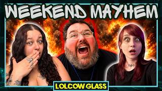 KLO IS FURIOUS WITH GLASS?!😡INSANE CRASHOUT ON BUS!!🥂