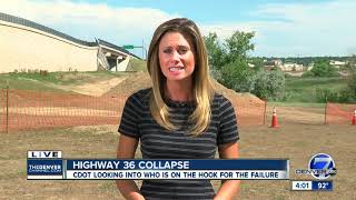 CDOT, private company working to figure out why US 36 collapsed, next steps in rebuild