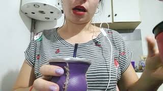 ASMR Tomando mates