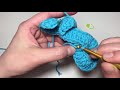 钩针教程：数字“8”的钩法送给每一位朋友，祝您发发发 how to crochet number 8