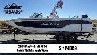 Stock# P4DC9 - 2024 Mastercraft XT 24 - Quick Walkthrough