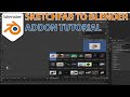 SKETCHFAB TO BLENDER IMPORT ADDON