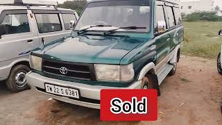 Toyota Qualis 2002 sold விற்பனையாகிவிட்டது இன்று அபிக் கார்சில்