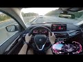 2023 bmw 520d limousine sedan 190 ps top speed autobahn drive pov