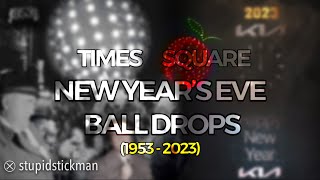 Times Square New Year’s Eve Ball Drops History (UPDATED) (1953-2023)