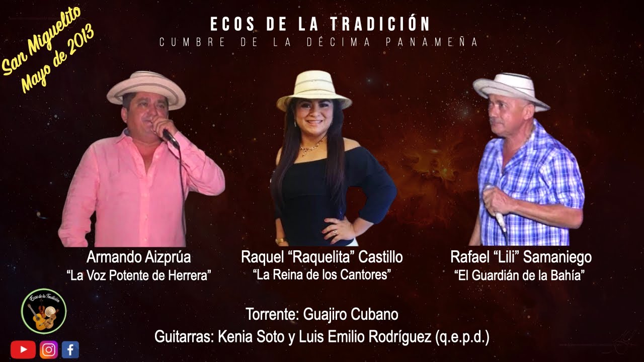 Armando Aizprúa Raquelita Castillo Y Lili Samaniego Guajiro Cubano