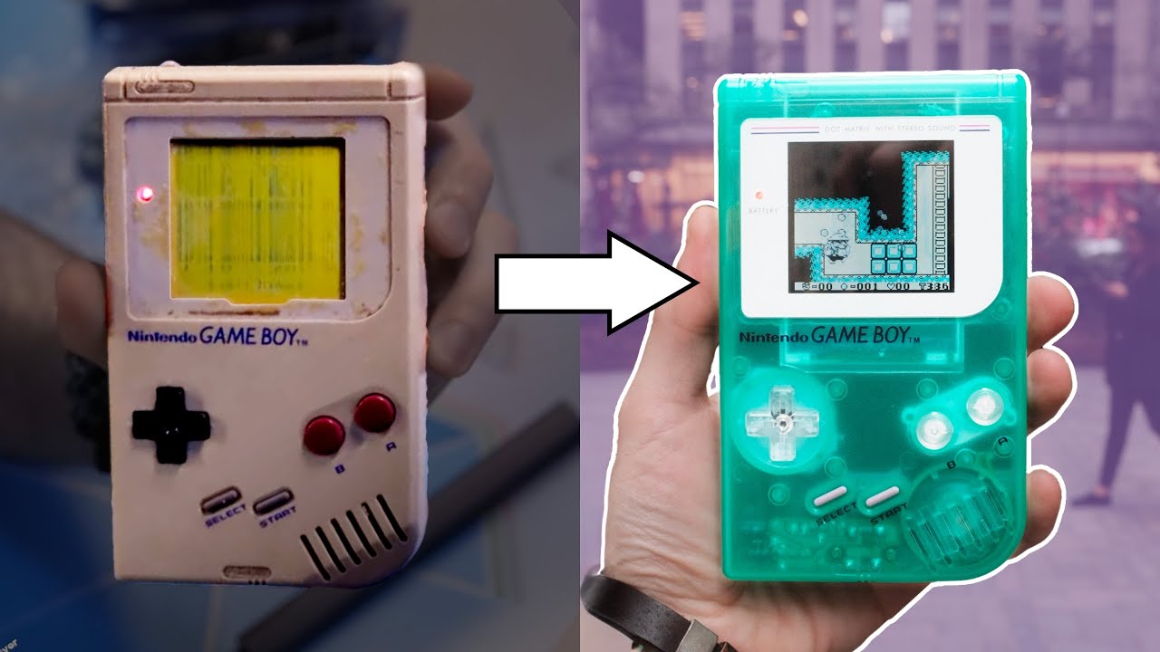 Making A Broken Game Boy Good Again [first Time DMG Mod/restoration ...