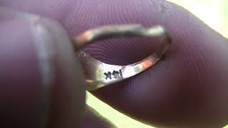 Smallest Gold Ring Ever Found Metal Detecting