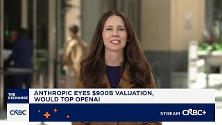 Anthropic eyes $900B valuation
