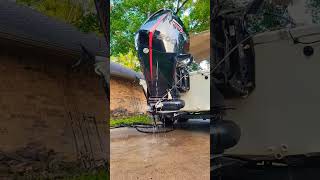 V8 Mercury 300hp outboard jet cold start