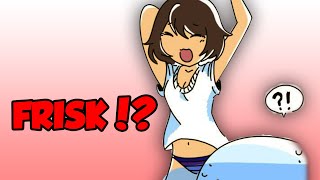 Frisk... put some clothes on!... (Funny Undertale Comic Dubs) Sans x Frisk