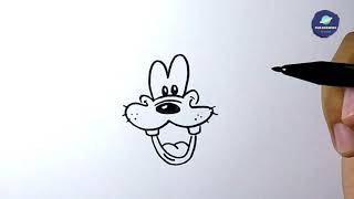 How to Draw Goofy | Drawing Disney Characters