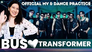 BUS 'TRANSFORMER' OFFICIAL MV & ‘TRANSFORMER’ DANCE PRACTICE (Happy Halloween Version)🍂Reaction