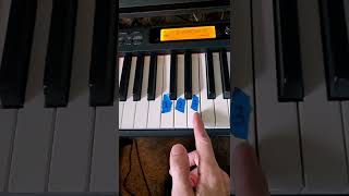 How to play "The Entertainer" by Scott Joplin (easy way)