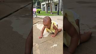 BABY BOSS DAD AT THE POOL #fge #family #fgefamily #pool #kids #shorts #youtubeshorts #fgeshorts