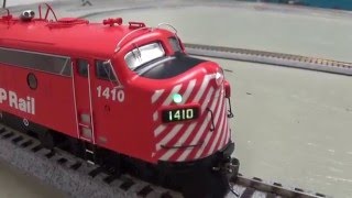 Rapido Trains HO Scale FP9A CP with 5' Stripes DCC and Sound - Otter Valley Railroad