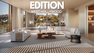 EDITION: WEST HOLLYWOOD | Refreshing Luxury Hotel in LA [ Tour]