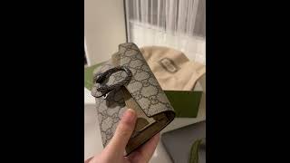 [ASMR] Dionysus GG Supreme super mini bag unboxing 🤍