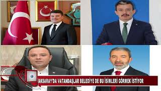 AKSARAY'DA VATANDAŞLAR BELEDİYE DE BU İSİMLERİ GÖRMEK İSTİYOR son