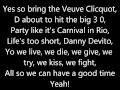 Drinking From The Bottle Lyrics - Calvin Harris ft. Tinie Tempah