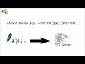 SQLite to MS SQL Server connection