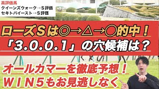 【オールカマー2024予想】ローズSは◎クイーンズウォーク〇セキトバイースト的中！　「3.0.0.1」の穴馬を上位に抜擢