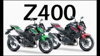 Kawasaki Z400 Unboxing and compare with Z300