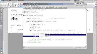 ICS3U 1 10 Counted For Loops P1