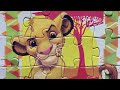 The Lion King jigsaw puzzle video