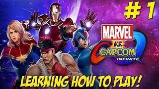 Learning to Play: Marvel vs Capcom Infinite! Part 1 -  YoVideogames