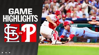 Cardinals vs. Phillies Game Highlights (6/1/24) | MLB Highlights