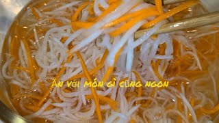 Cách Làm Đồ Chua Bán Bánh Mì Thịt Bất Bại