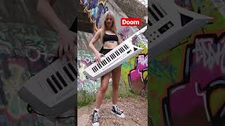 Doom Theme on keytar