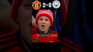 Manchester United vs Manchester City (3-2)🔥😈⚽✨#football #shortsvideo #viral #shorts #subscribe#cr7