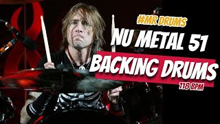 Nu Metal Drum Track - 118 BPM | Backing Drums | Only Drums