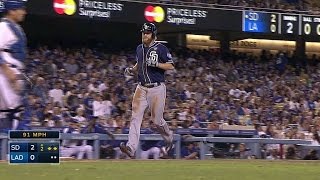 SD@LAD: Spangenberg singles to center to plate a run