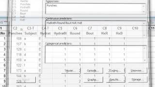 Multiple regression (Minitab)