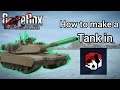 How to Make A Working Tank in Gorebox|Gorebox|Tank|Creation