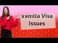 Why can't I use my Vanilla Visa card online?