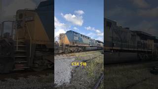 CSX 518 in Athens with 246, 5471, 7003 #csx #athensalabama #freighttrain #trainvideo @CameraBryan