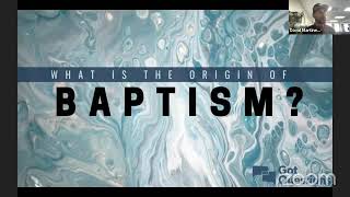 The Meaning and Symbolism of Baptism, Part 1, Bishop David Martinez