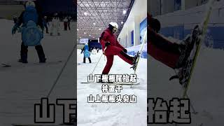 微凉滑雪shorts教程（70）：原地180度转向技术 #skiing #shorts