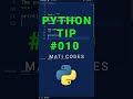 Best way to create a multiline string in Python code - Python Tip #python #coding #programming